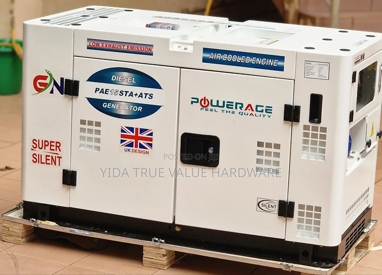 Generator Super Silent 15kva With a Free ATS