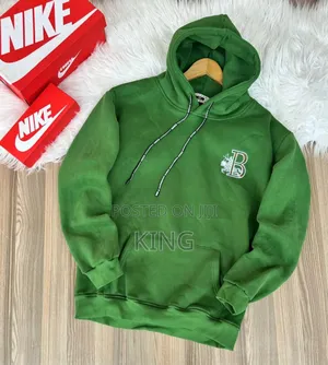 Burberry Green Zipper Hoodie Jumper
