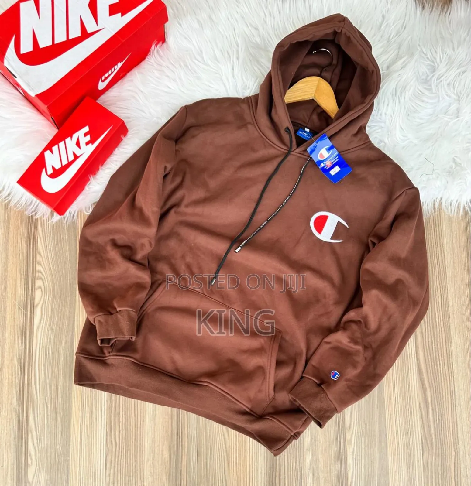 Champion Brown Hoodie