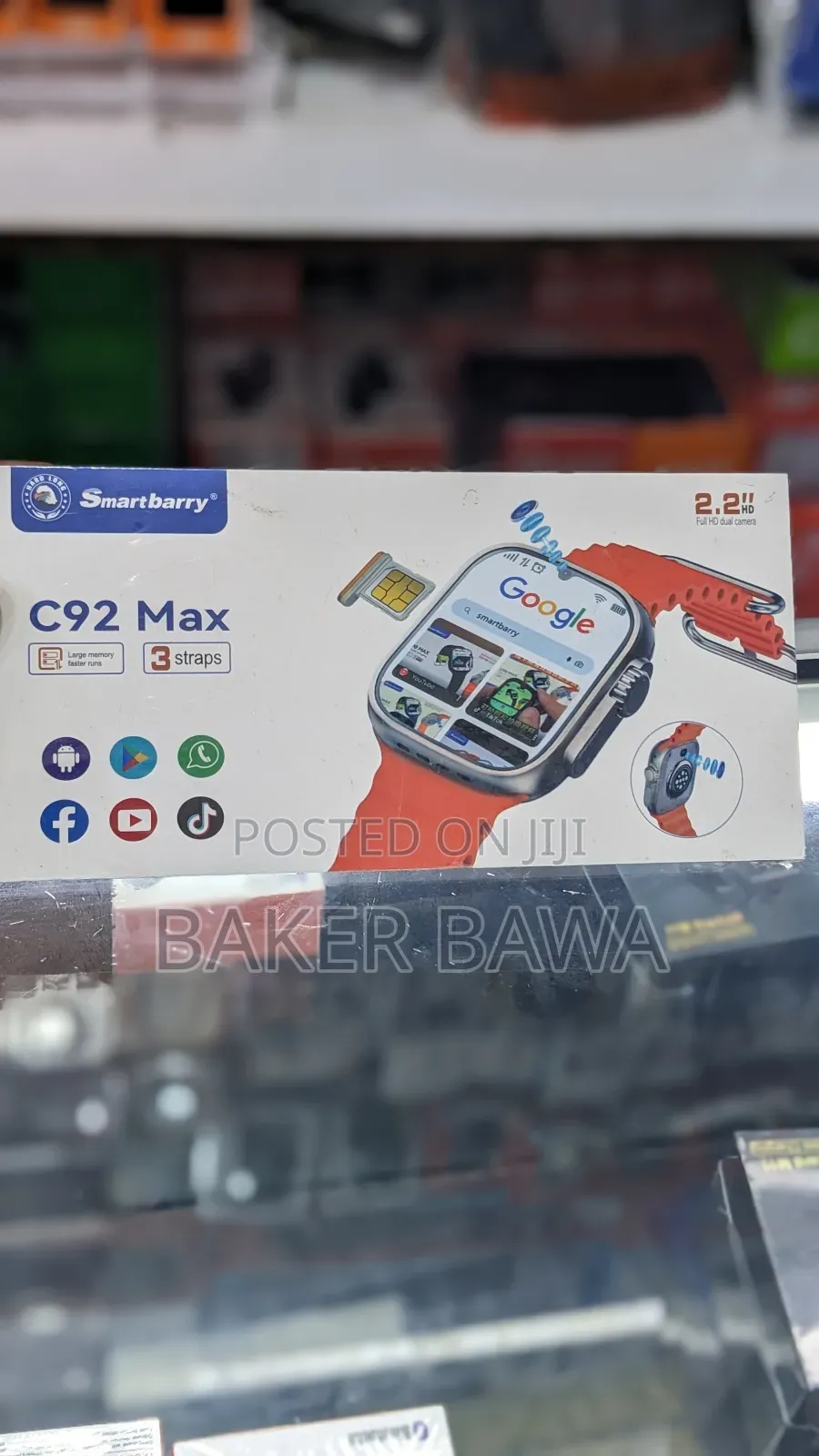 Smart Barry Watch Sim Card Slot