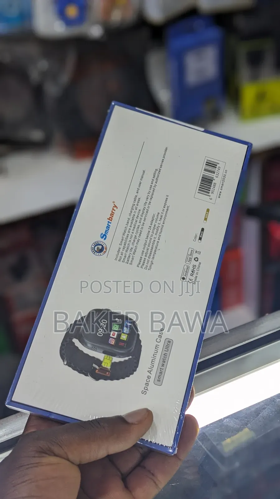 Smart Barry Watch Sim Card Slot