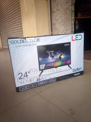 New 24 Inches GOLDEN TECH Digital Flat Screen Tv