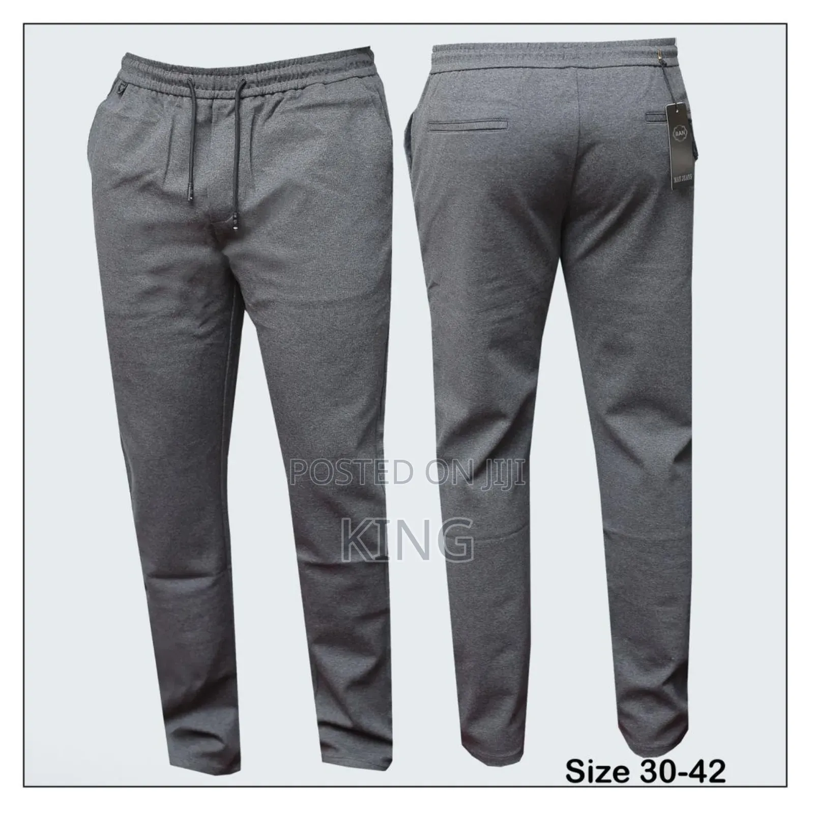 Tender Grey Sweater Pants