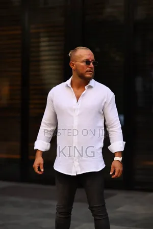 Men's Trend White Shirt