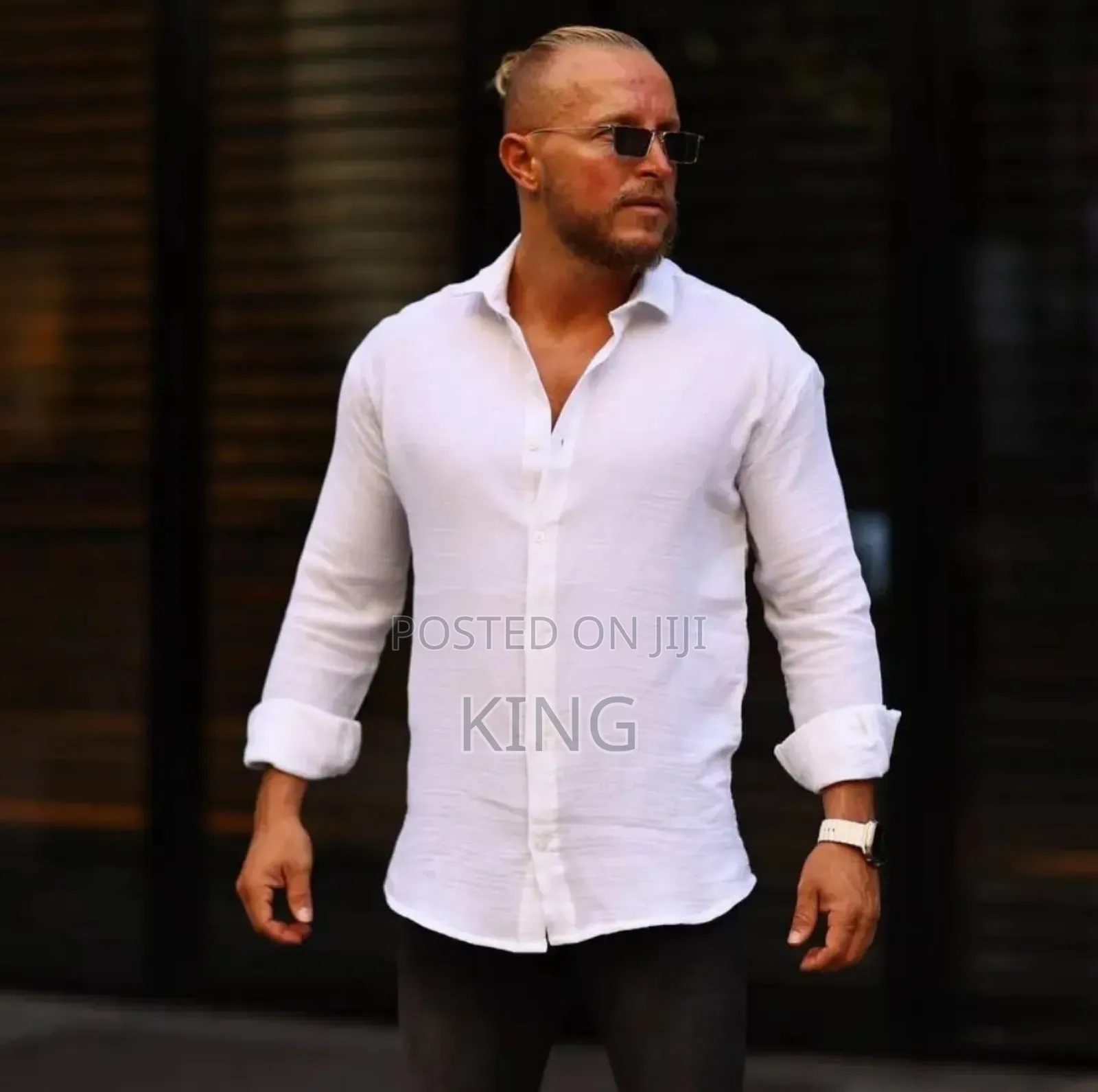 Men's Trend White Shirt