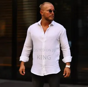 Men's Trend White Shirt