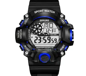 Outdoor Electronic Large Dial Multifunctional Watch