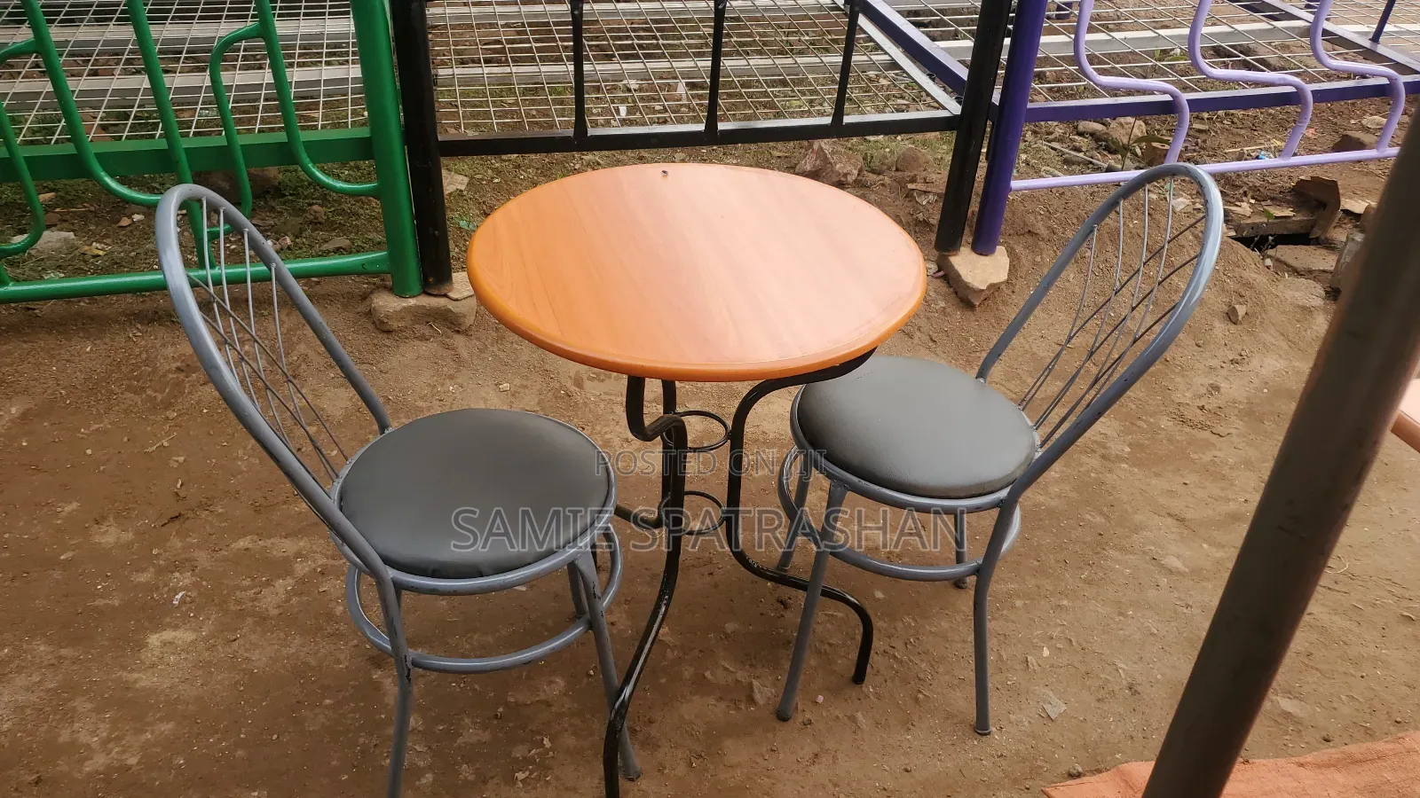 Dinning Set of Grey Chairs