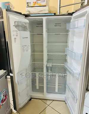 Hisense 700l Side By Side Fridge With Ice Maker 5yr Warranty