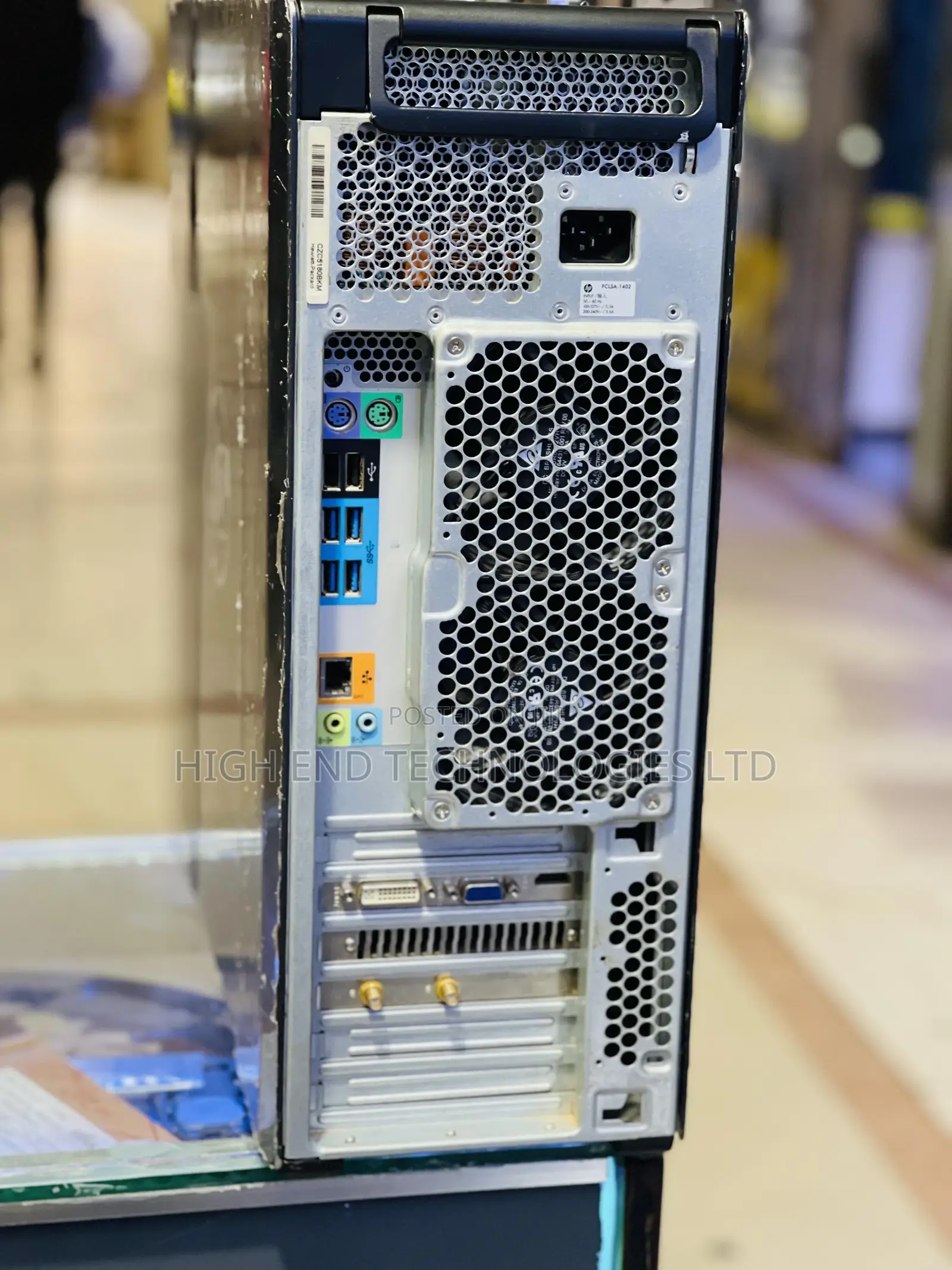 Desktop Computer HP Z640 64GB Intel Xeon HDD+SSD 1T