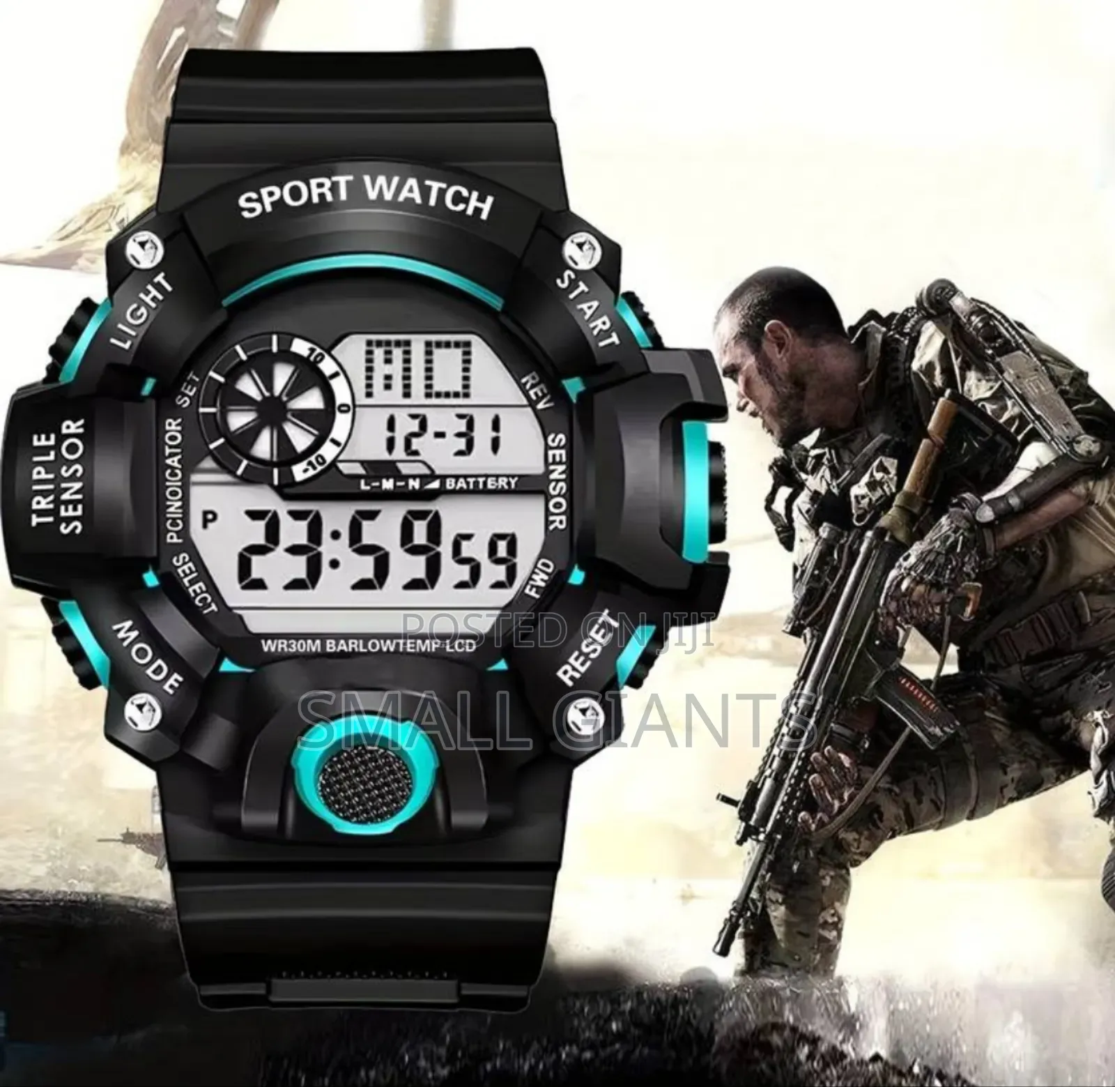 Outdoor Electronic Multi-Functional Luminous Sports Watch