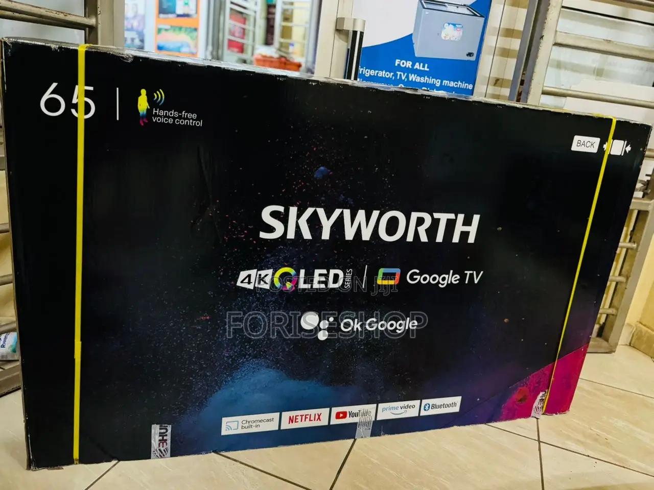 Skyworth 65inch Qled TVS Available