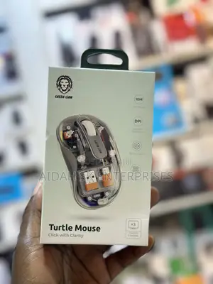 Green Lion Wireless Turtle Mouse 2400DPI
