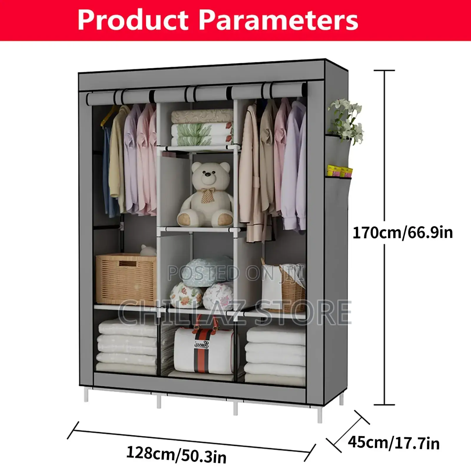 Home Portable Clothes Wardrobe