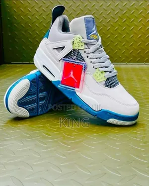 Air Jordan 4 Retro Grey Custom'