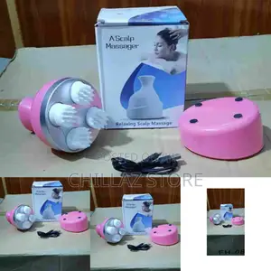 Relaxing a Scalp Massager