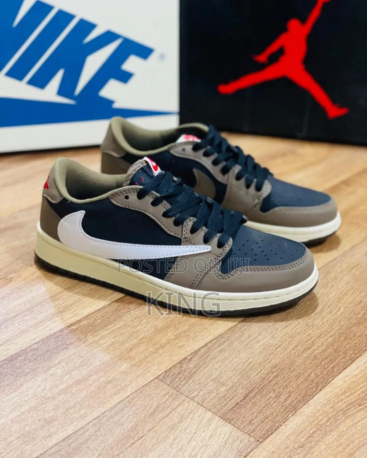 Nike Air Jordan 1 Retro Low Phantom X Cactus Jack