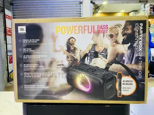 Jblparty Box on the Go Essential Wiz Microphone Rechargeable