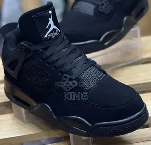 Airjordan 4 Triple Black