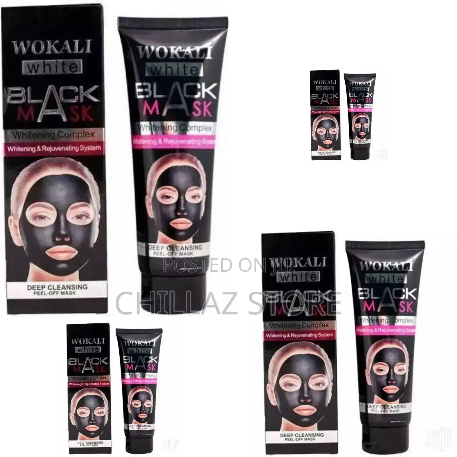 Face Facial Black Mask
