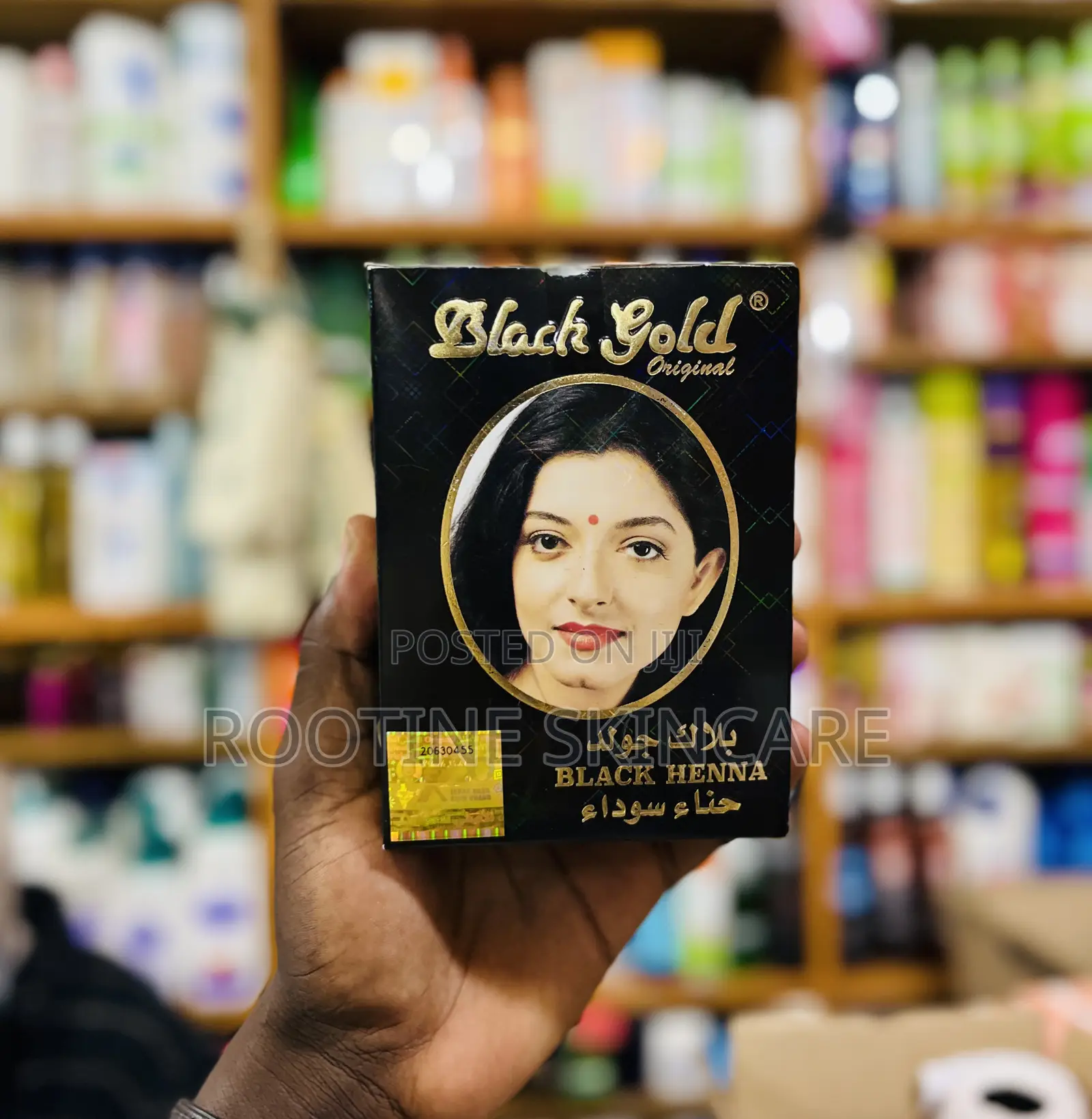 Original Black Hold Henna Dye