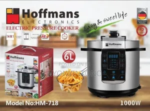 Hoffman 6l Electric Pressure Cooker That Can Also Deep Fry.