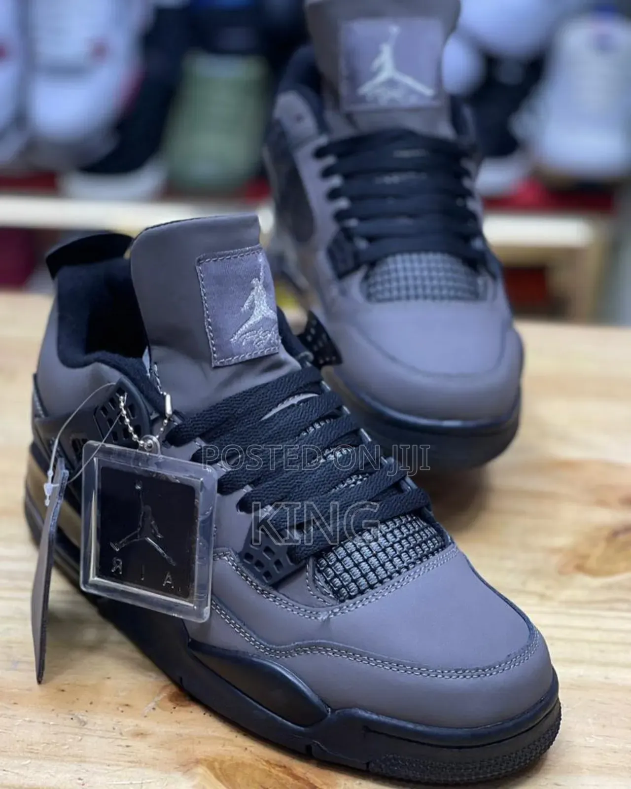 Nike Air Jordan 4 Retro Grey X Travis Scott Cactus Jack'