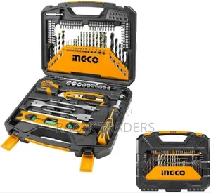 INGCO 67 PCS Accessories Set Includes Durable Drill Bits