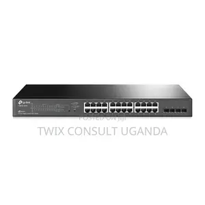 24-Port Gigabit Smart Poe+ Switch With 4 SFP Slots
