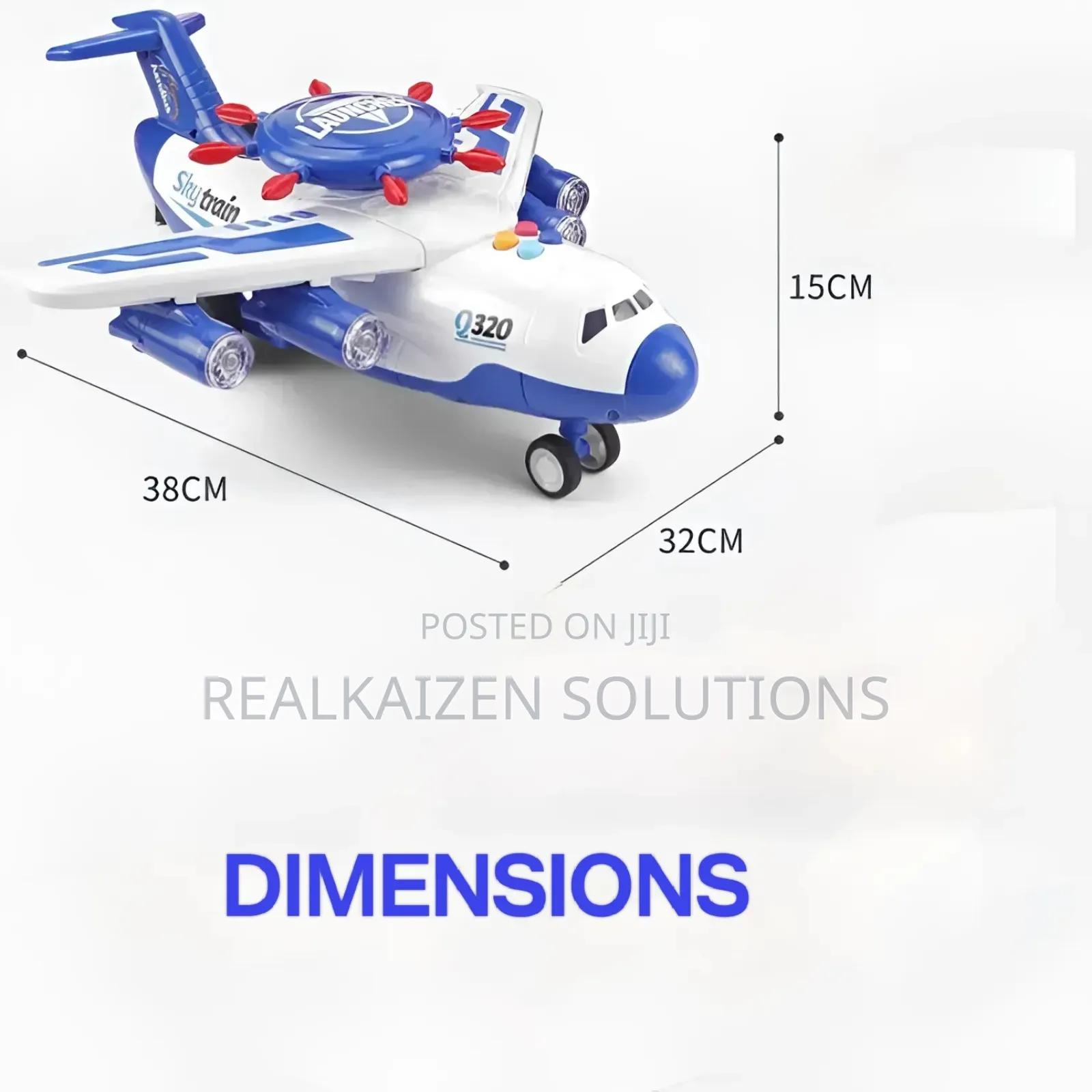 Children Remote Control Aerobus Airliner Light Music Plane