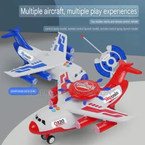Children Remote Control Aerobus Airliner Light Music Plane