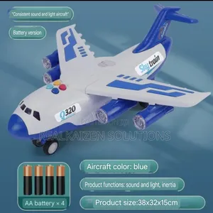 Children Remote Control Aerobus Airliner Light Music Plane