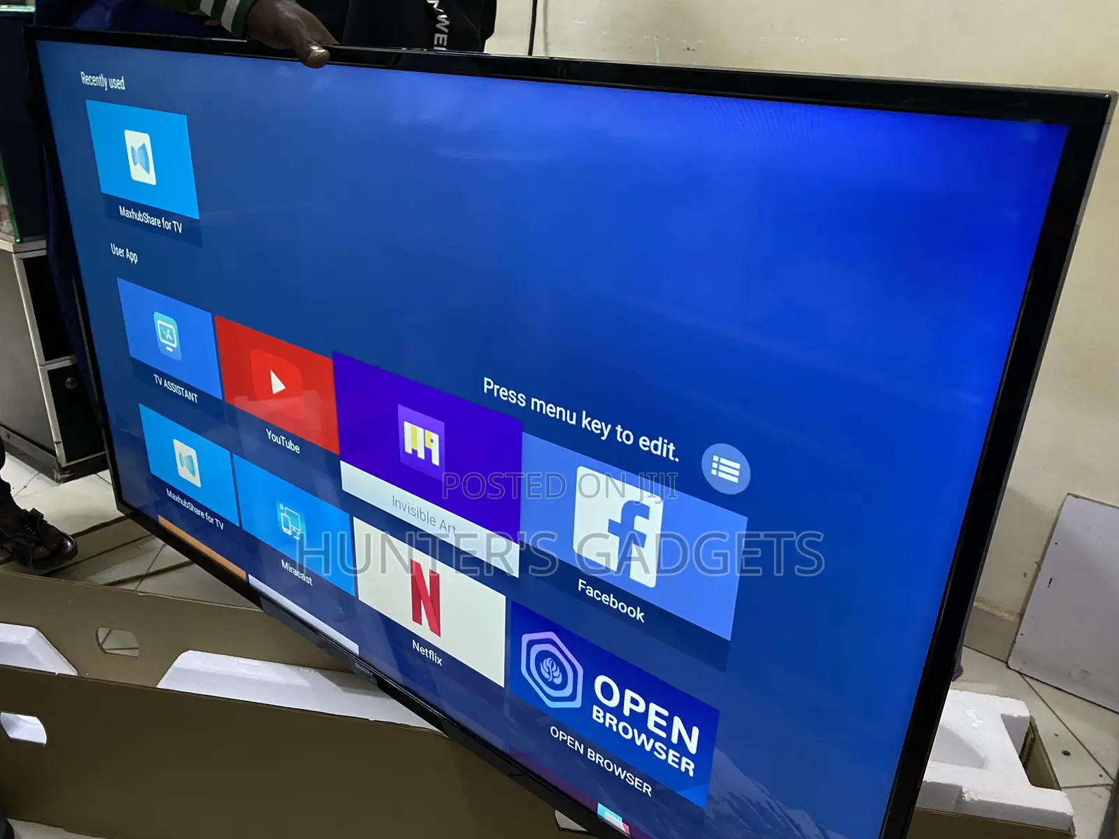 55 Inch Smart Plus Smart Uhd Android Tv Used