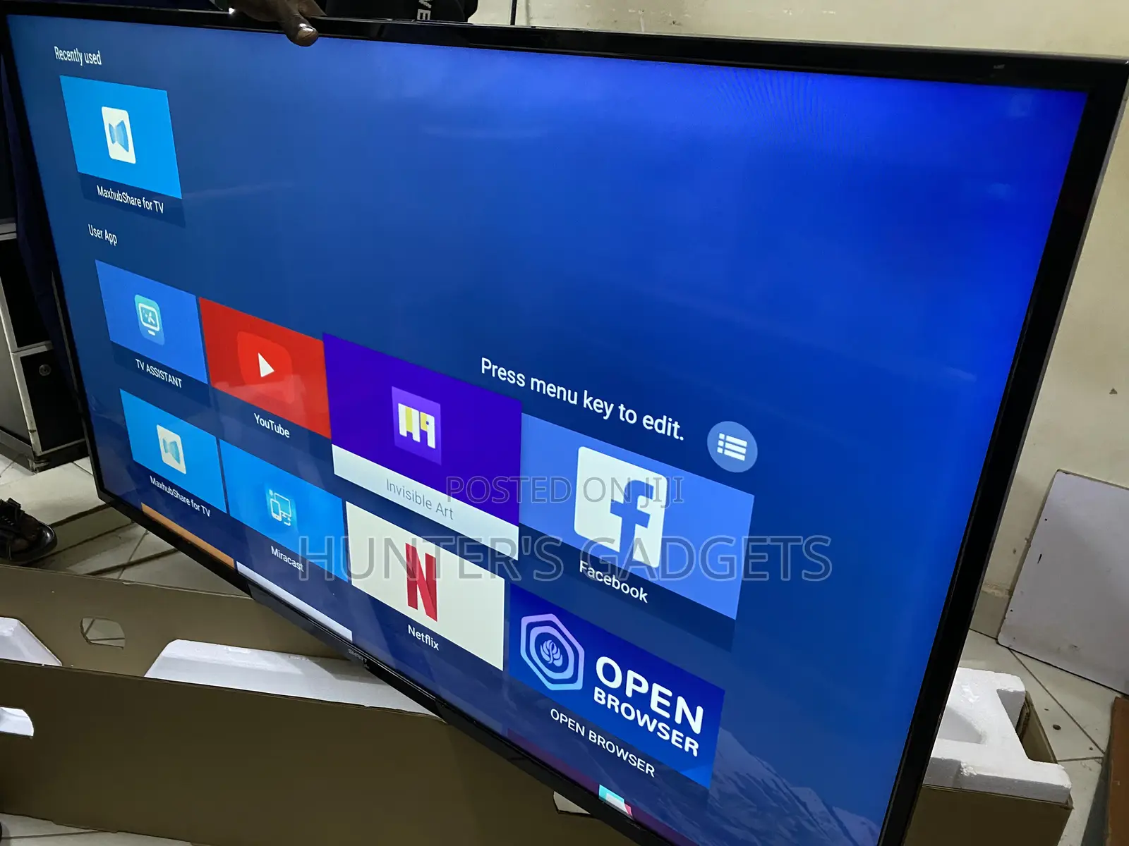 55 Inch Smart Plus Smart Uhd Android Tv Used