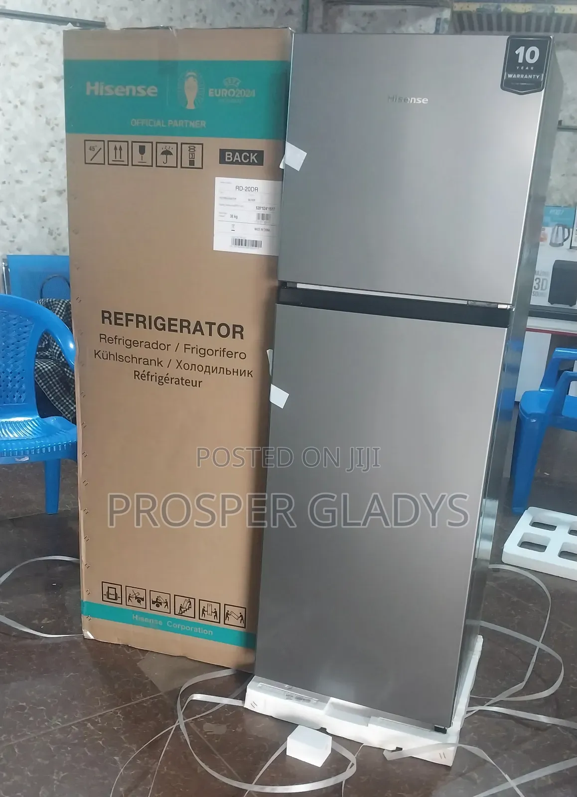 200 Litres Hisense Refrigerator Double Door