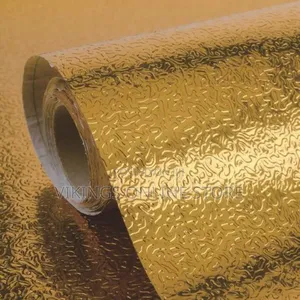 New Gold Kitchen -Proof Waterproof Self Adhesive Wallpaper
