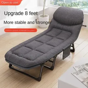 Folding Bed Single Office Nap Bed Recliner Portable