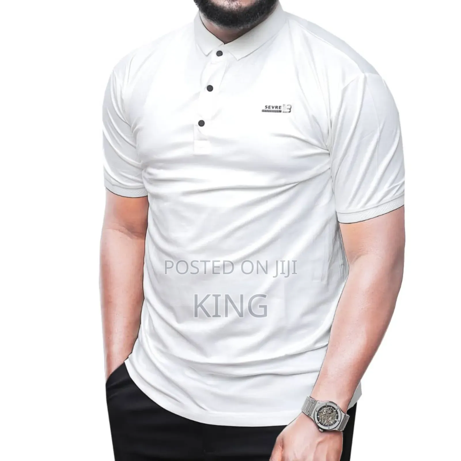 White Premium Short Sleeve T-Shirt