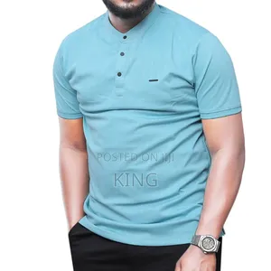 Half Collar Premium Short Sleeve T-Shirt