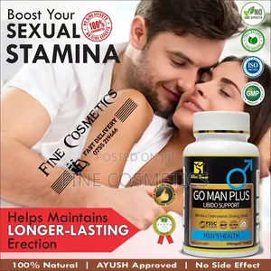 GO MAN PLUS Men's Libido Support, Penis Enlargement+Manpower