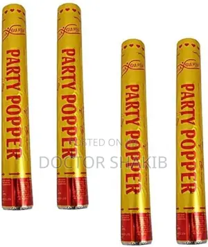 Sparkling Glitter Party Poppers