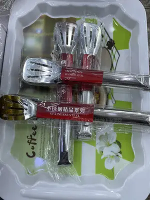 3pc Set of Stainless Steel Tongs