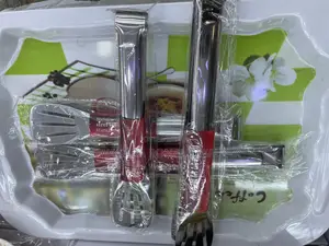 3pc Set of Stainless Steel Tongs