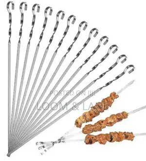 Stainless Steel Barbecue Skewers