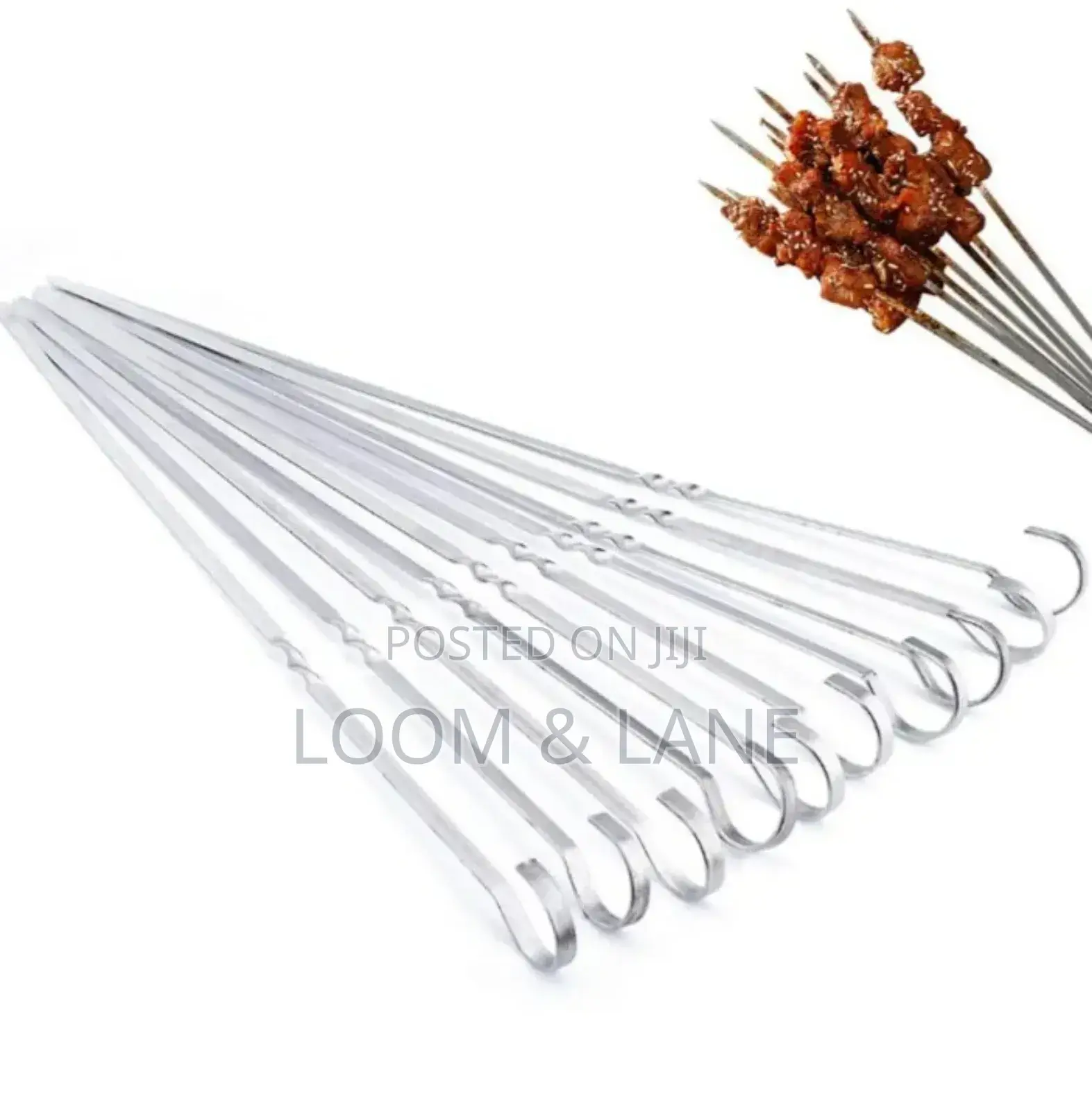 Stainless Steel Barbecue Skewers