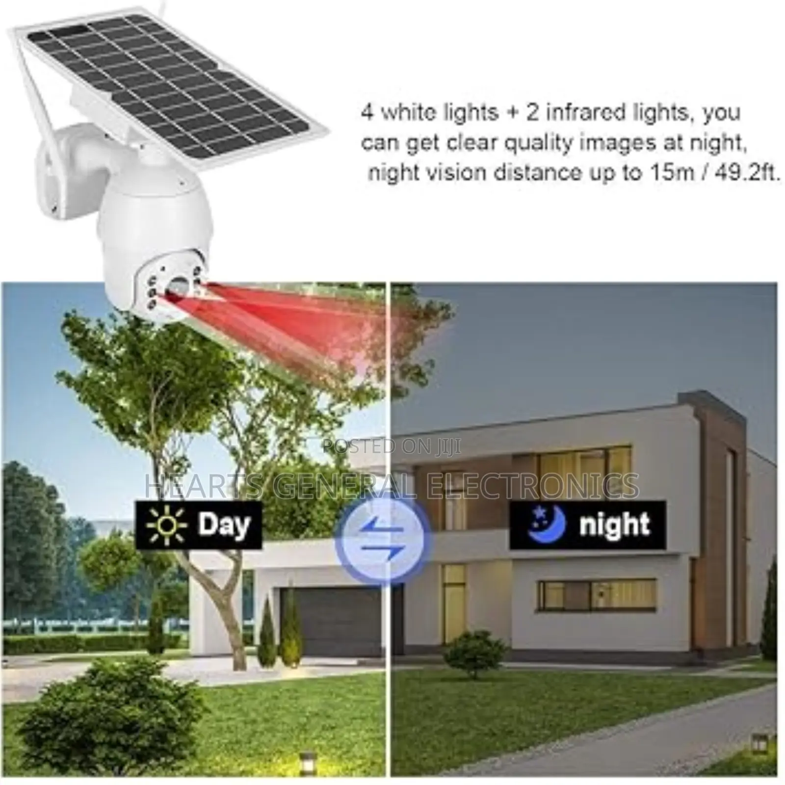 Solar PTZ Camera 4mp ( HD 4G )
