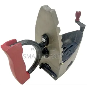 Charcoal Iron With Wooden Handle