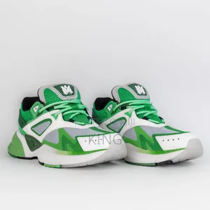 AMIRI Green Off-White MA Runner Sneakers