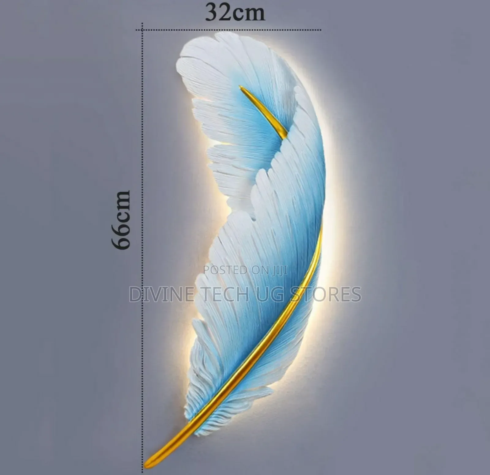 Angel Feather Light, 2 Pieces Feather Wall Lights - A Pair