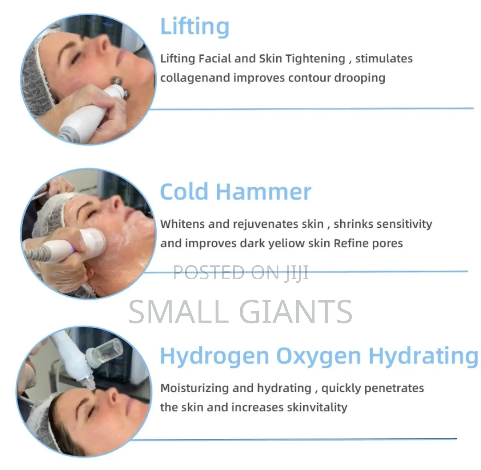 H2O Small Bubble Skin Care Device